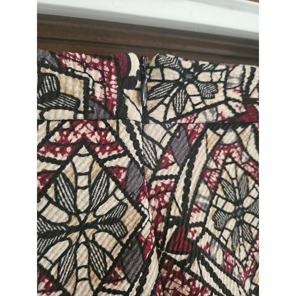 Lush Patterned Mini Skirt - Picture 4 of 8